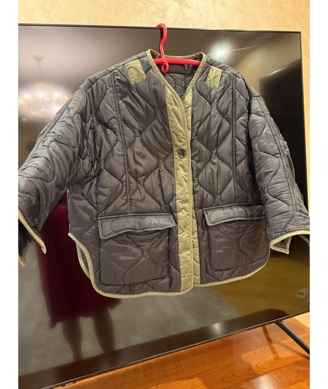 THE FRANKIE SHOP Черная полиэстеровая куртка, фото 2