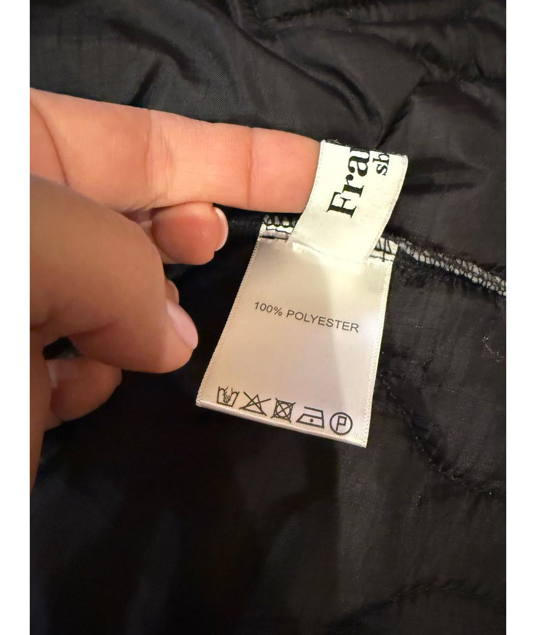 THE FRANKIE SHOP Черная полиэстеровая куртка, фото 5