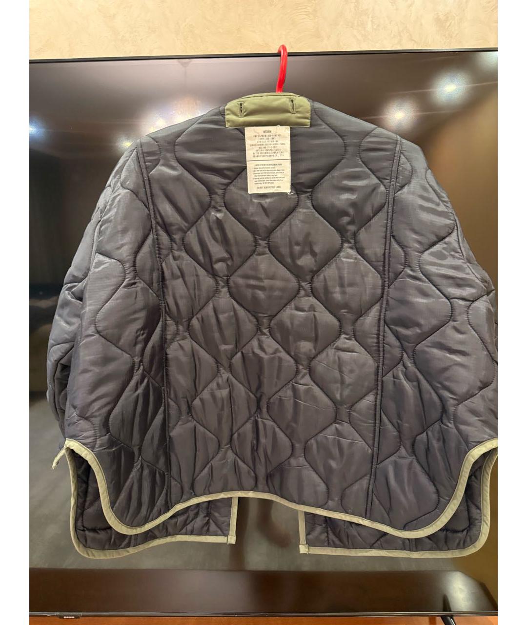 THE FRANKIE SHOP Черная полиэстеровая куртка, фото 4