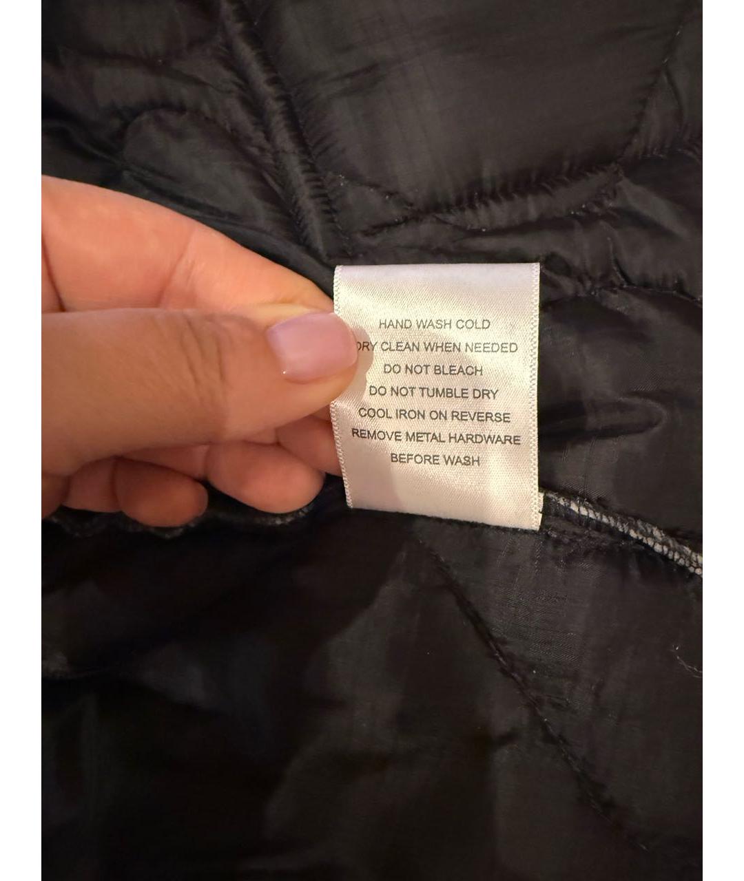 THE FRANKIE SHOP Черная полиэстеровая куртка, фото 6