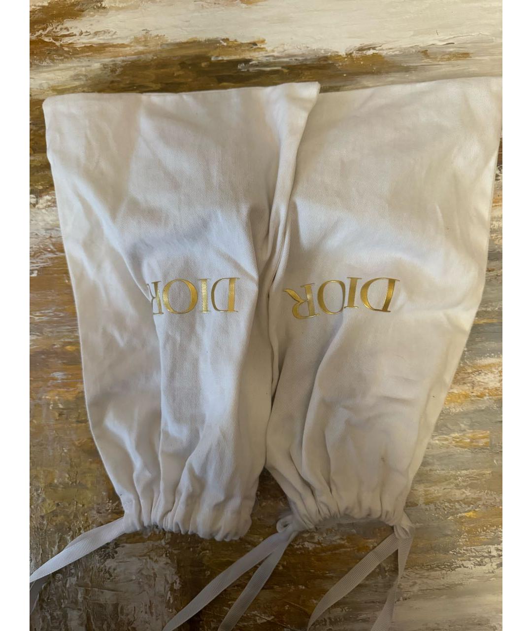 CHRISTIAN DIOR Текстильные шлепанцы, фото 7