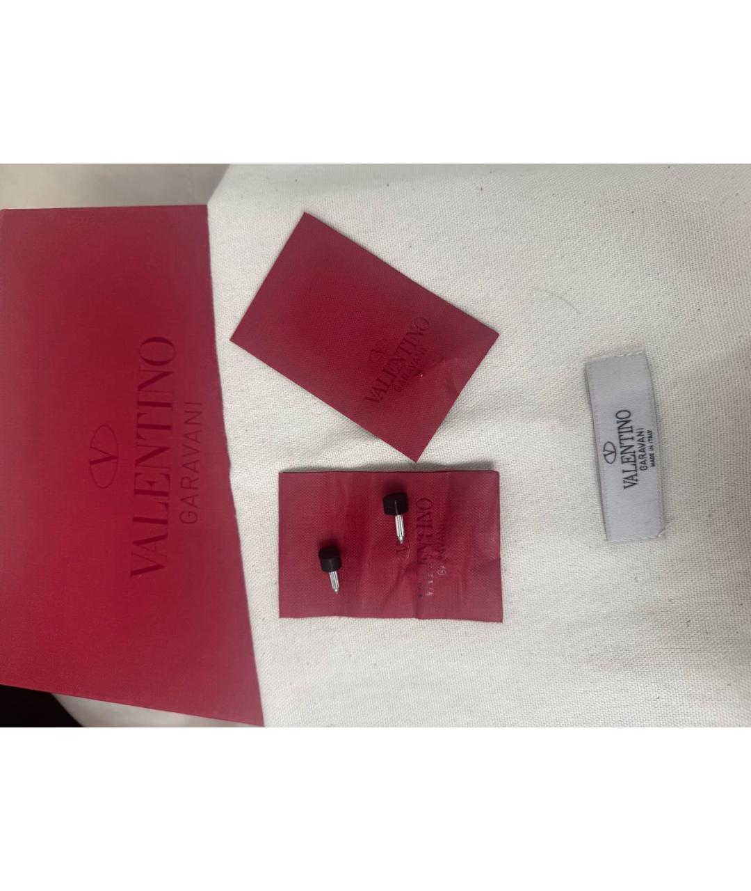 VALENTINO Черные кожаные туфли, фото 5