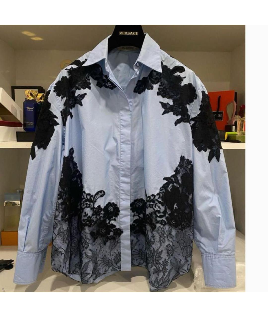 VALENTINO Голубая рубашка, фото 8