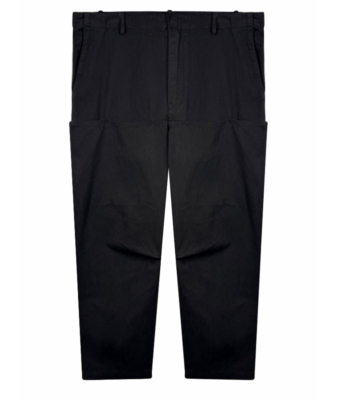 YEEZY Черные хлопковые повседневные брюки, фото 1