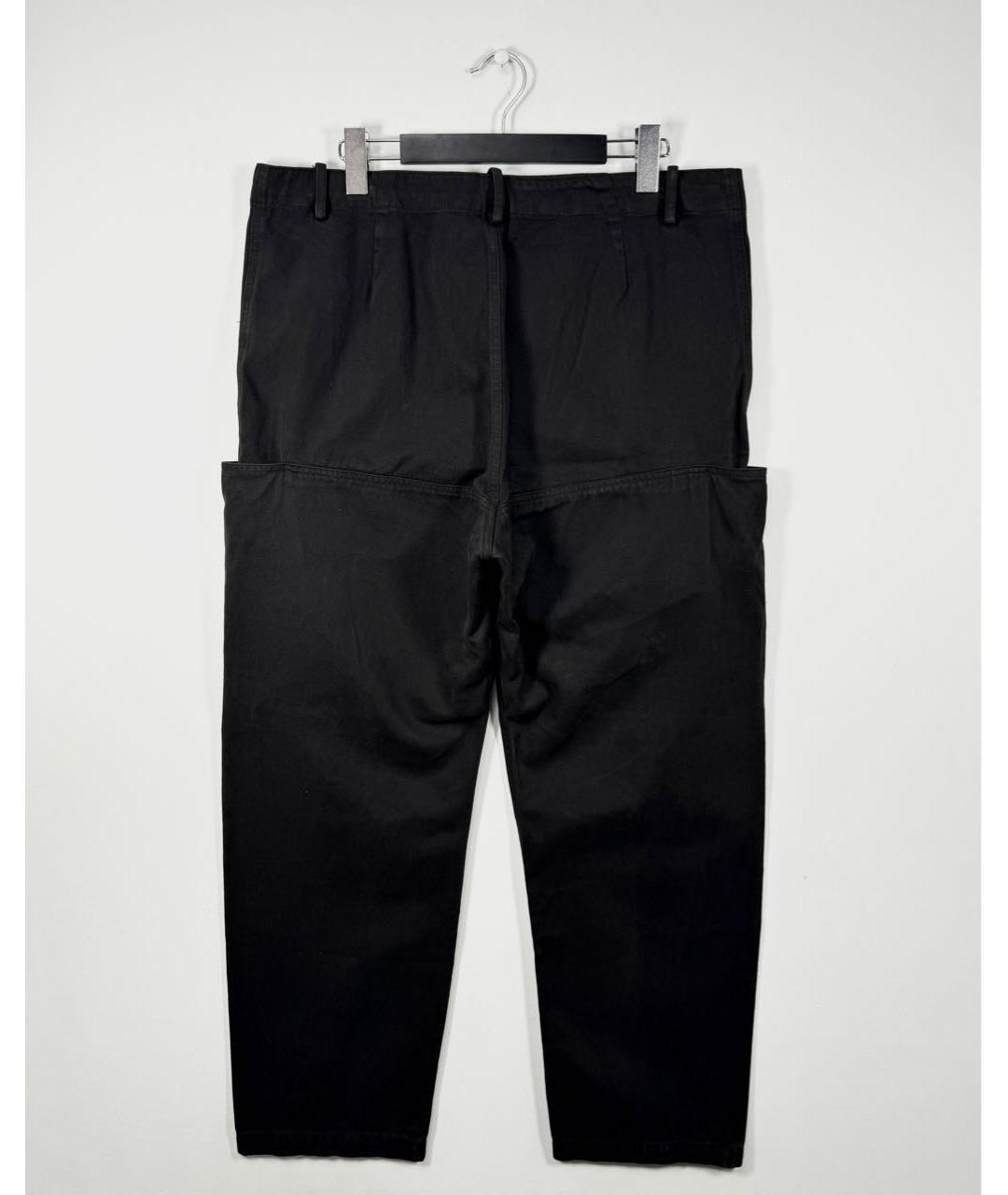 YEEZY Черные хлопковые повседневные брюки, фото 2