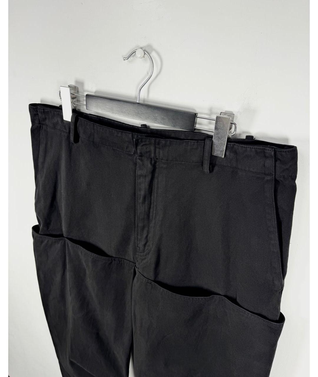 YEEZY Черные хлопковые повседневные брюки, фото 3
