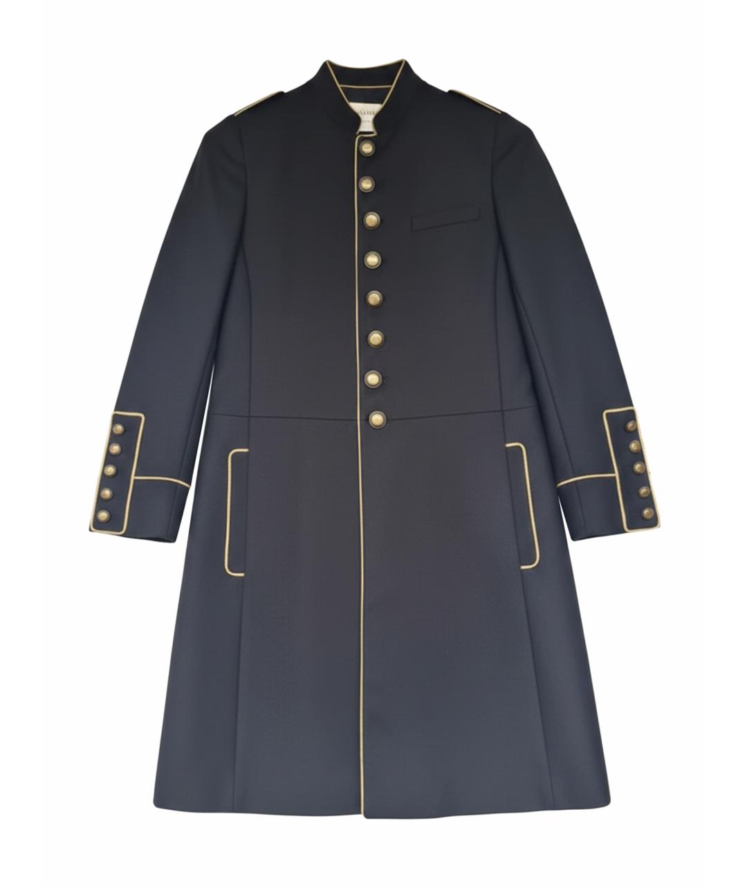 SAINT LAURENT Черный шерстяной жакет/пиджак, фото 1