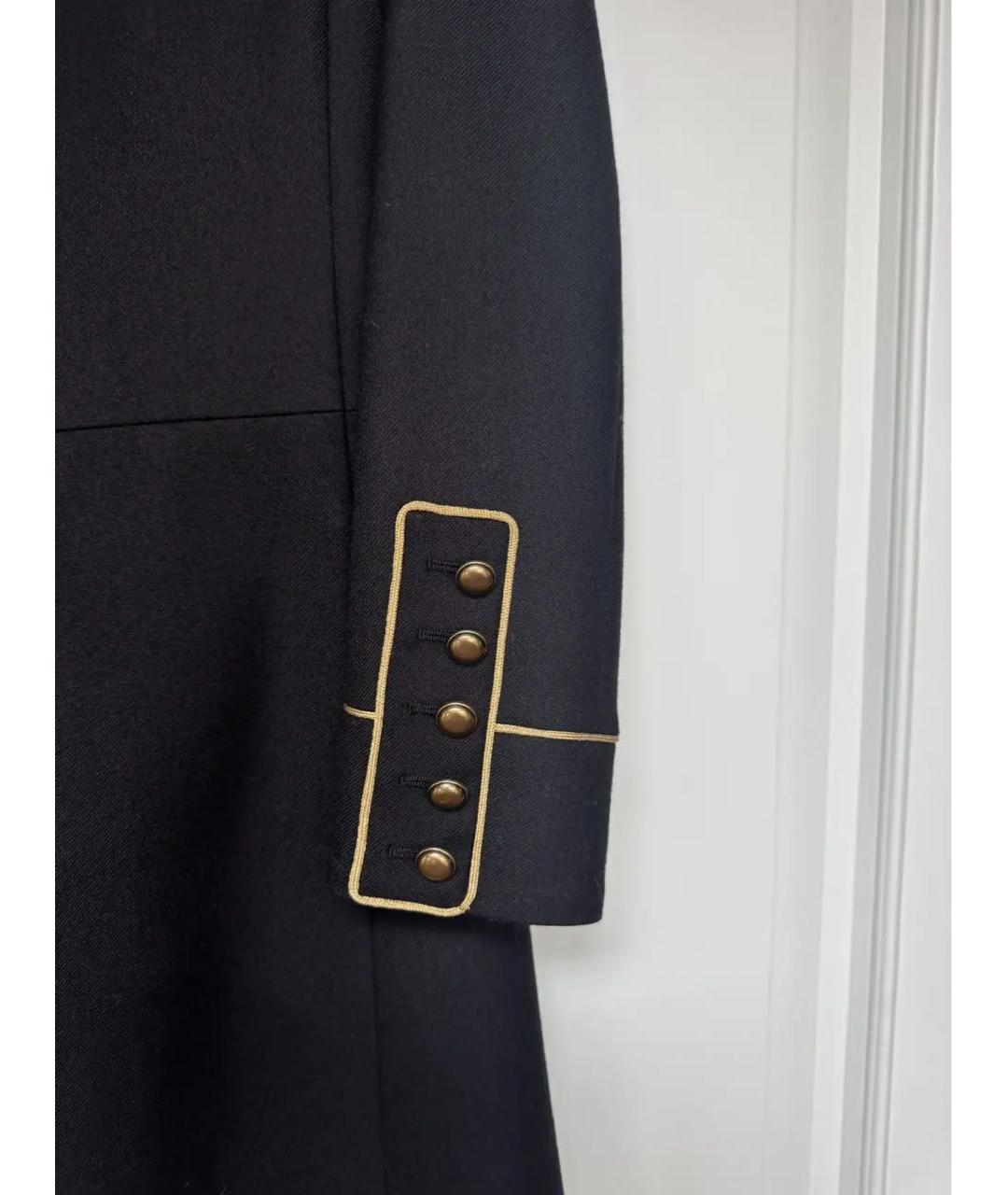 SAINT LAURENT Черный шерстяной жакет/пиджак, фото 5