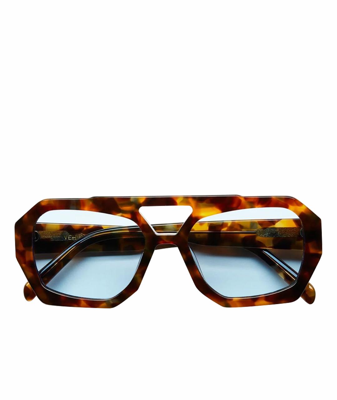 Vehla Коричневые пластиковые солнцезащитные очки, фото 1