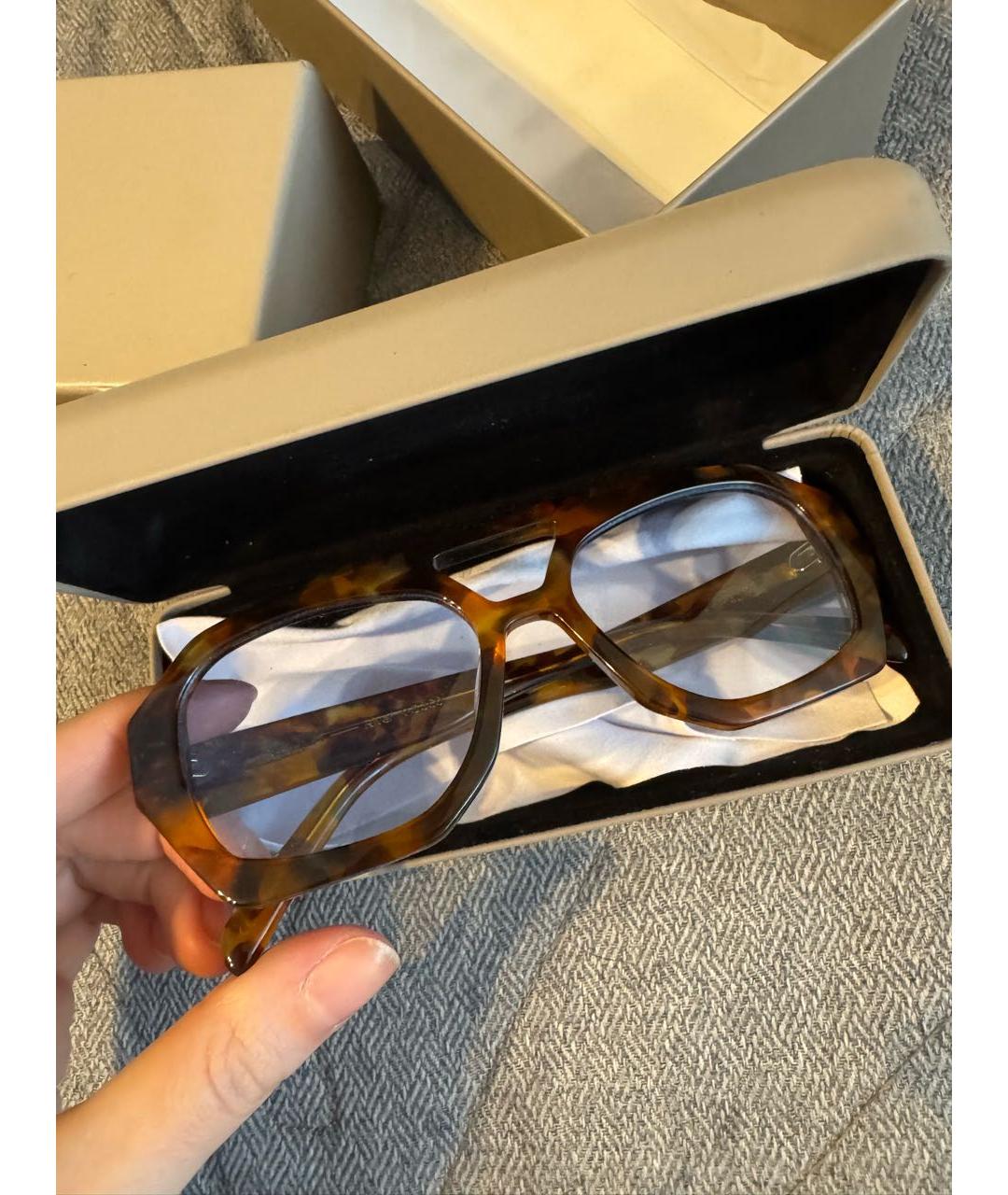 Vehla Коричневые пластиковые солнцезащитные очки, фото 6