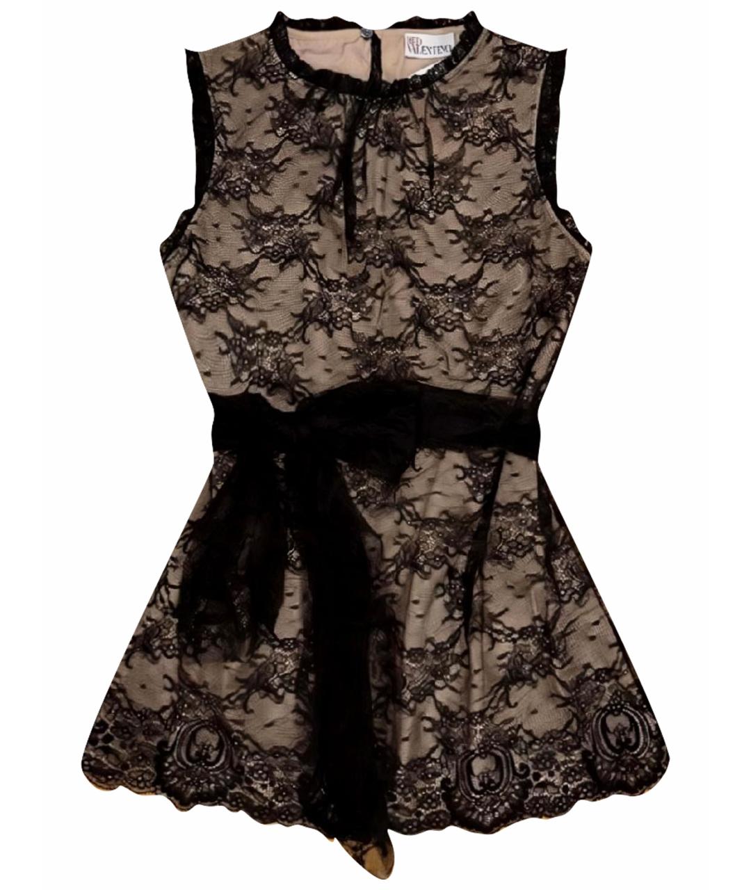 RED VALENTINO Черная полиэстеровая блузы, фото 1