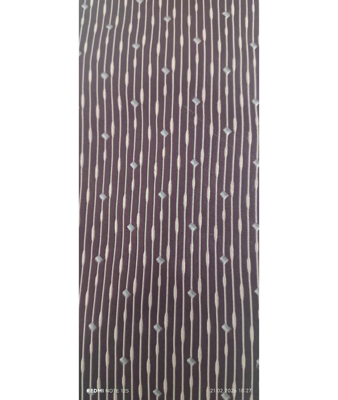 ARMANI COLLEZIONI Бордовый шелковый галстук, фото 4