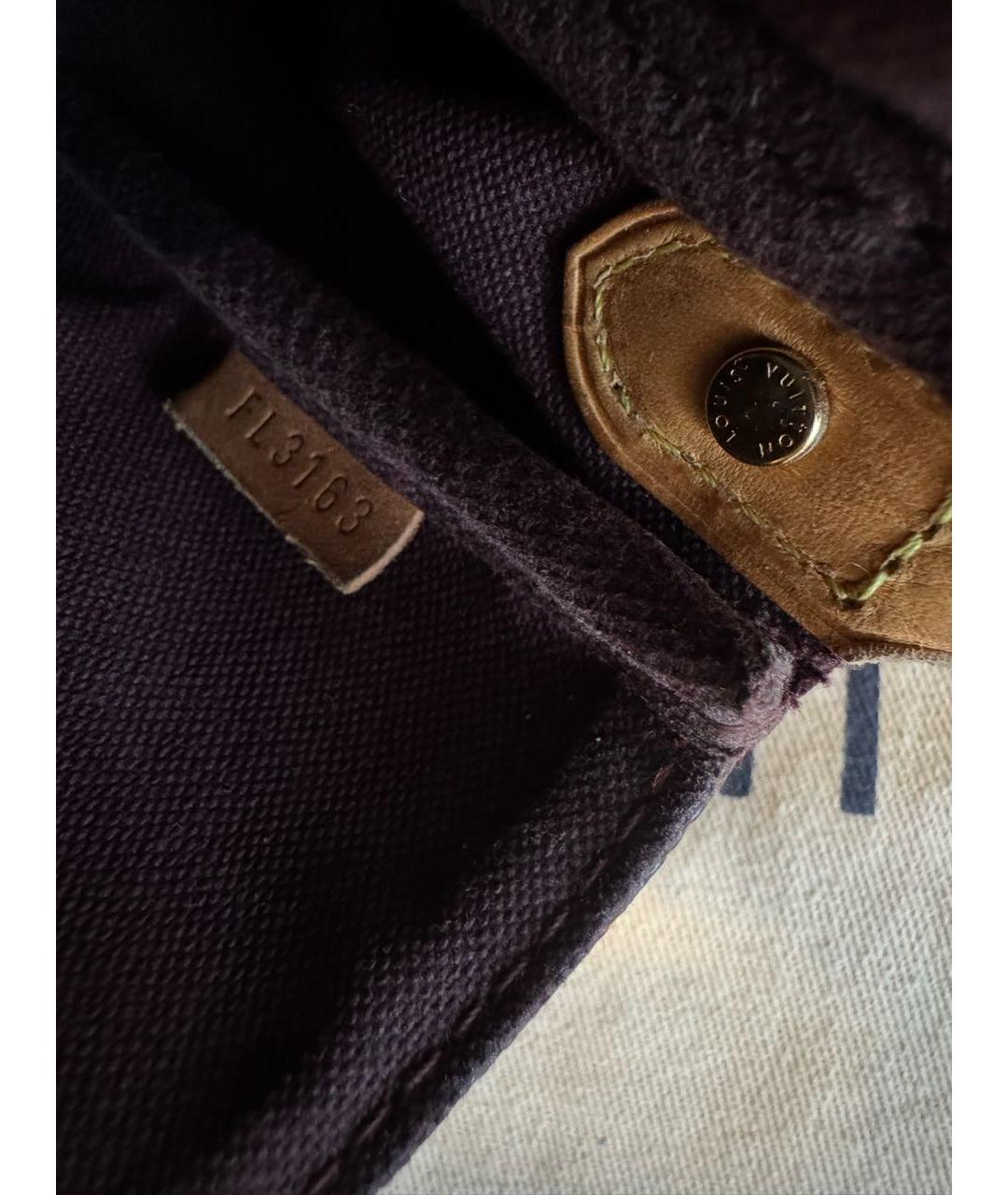 LOUIS VUITTON Коричневая сумка через плечо, фото 5