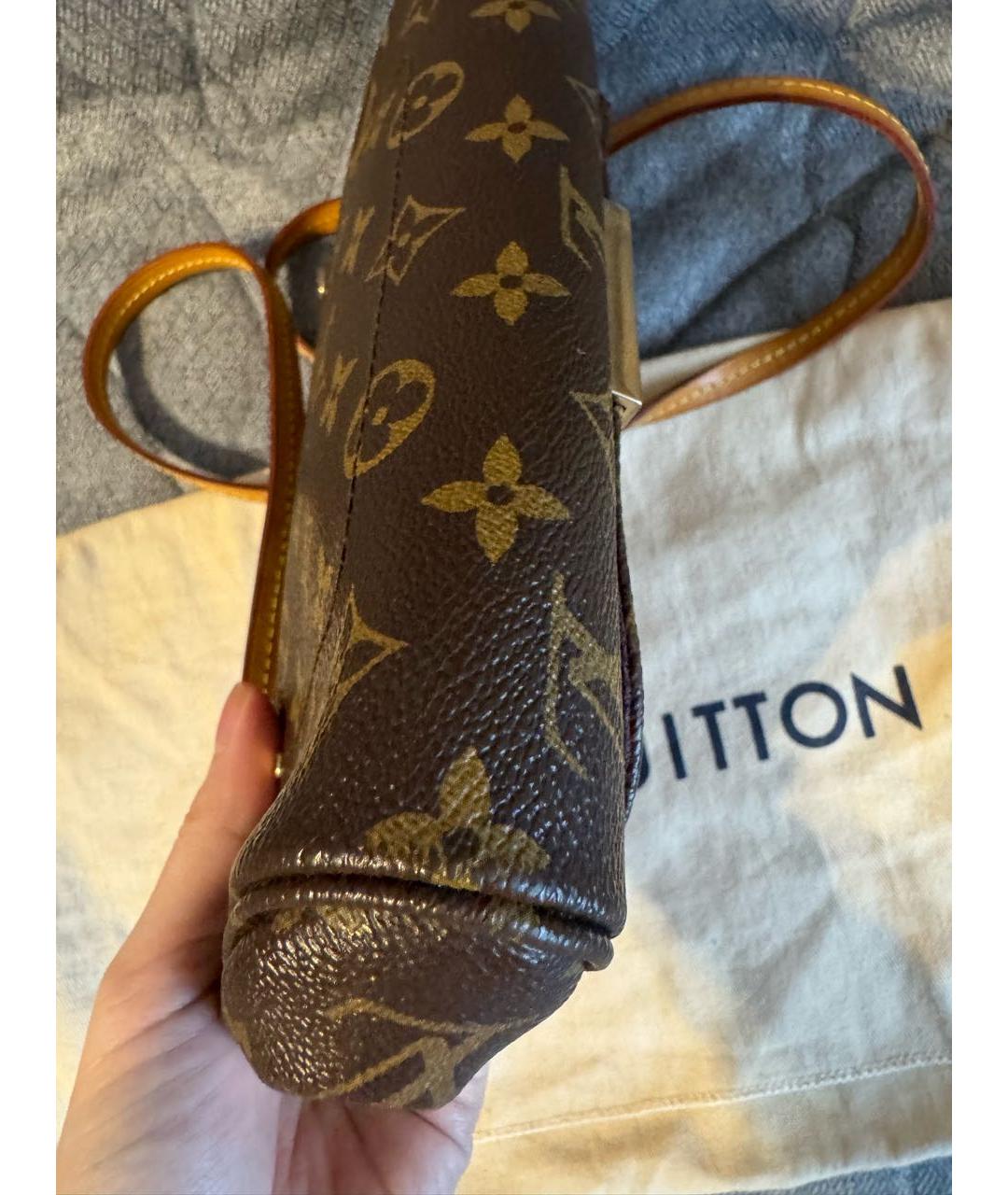 LOUIS VUITTON Коричневая сумка через плечо, фото 6