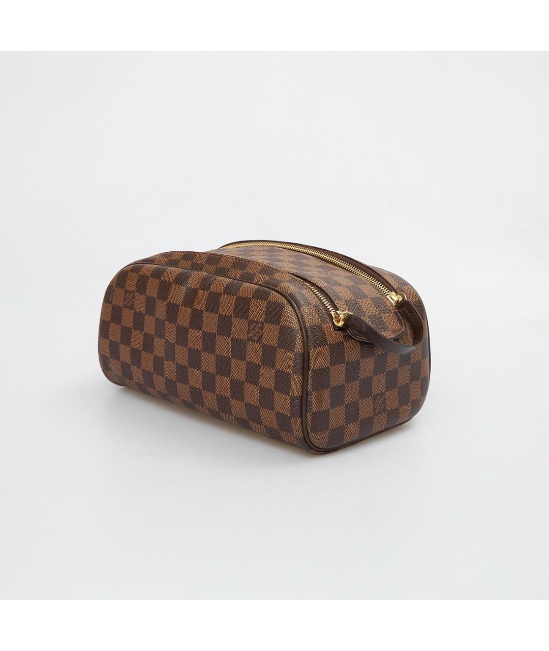 LOUIS VUITTON Коричневая косметичка, фото 2
