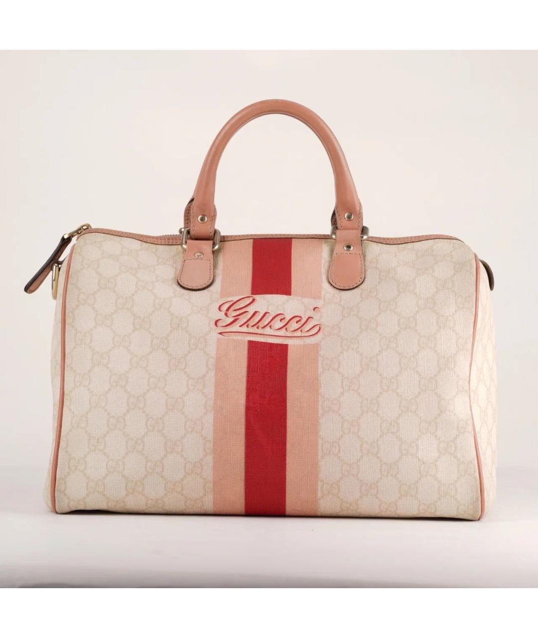 GUCCI Бежевая сумка тоут, фото 9