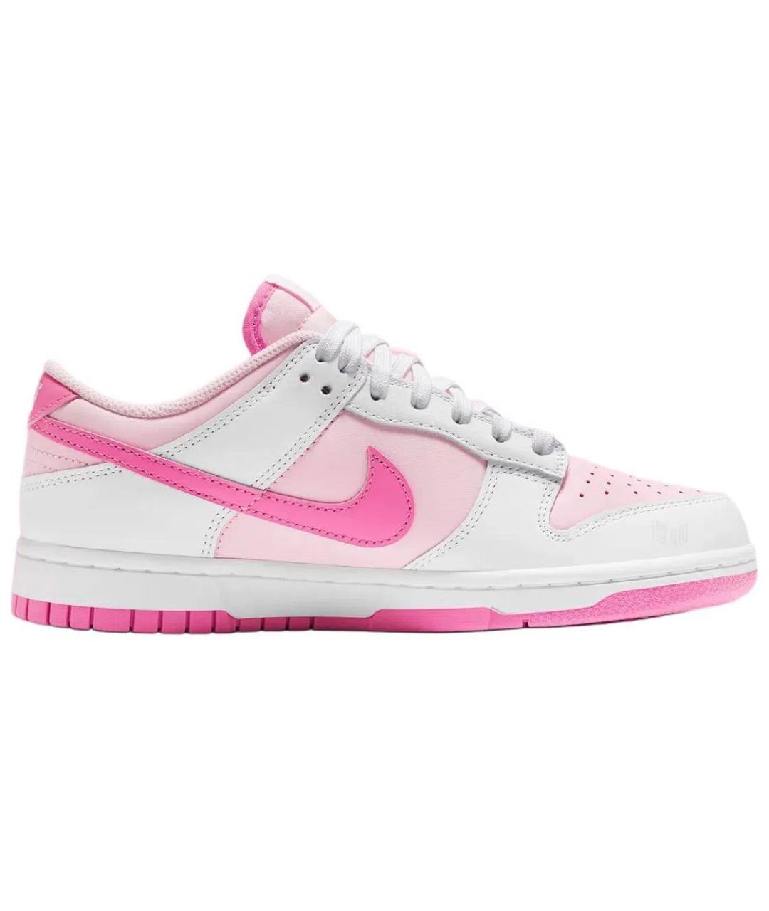 NIKE Розовые кожаные кроссовки, фото 5