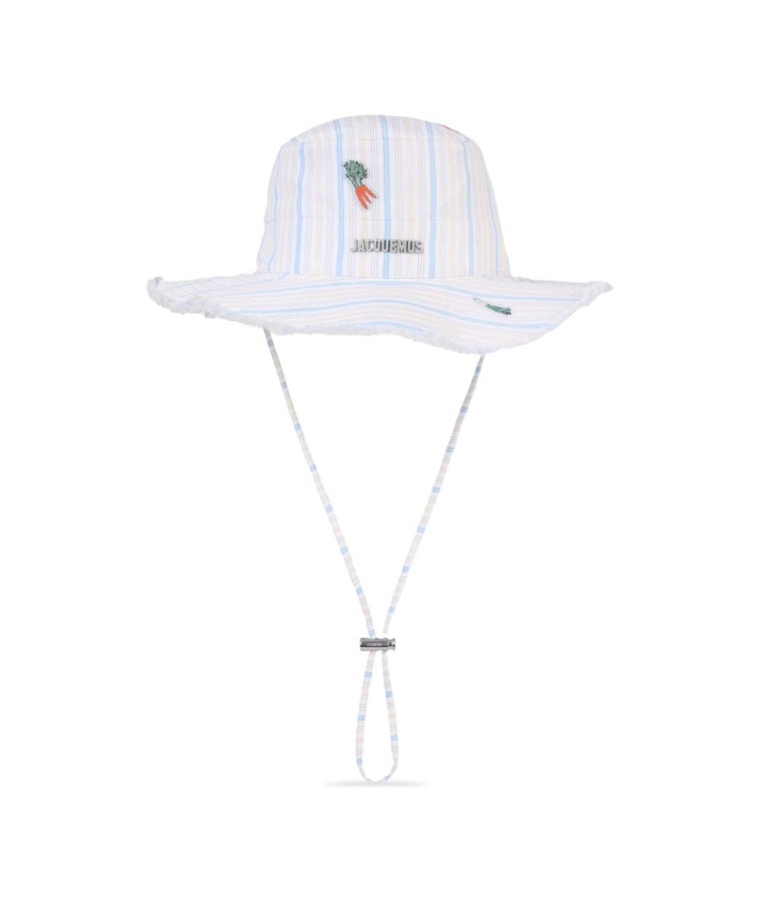 JACQUEMUS Мульти хлопковая шляпа, фото 1