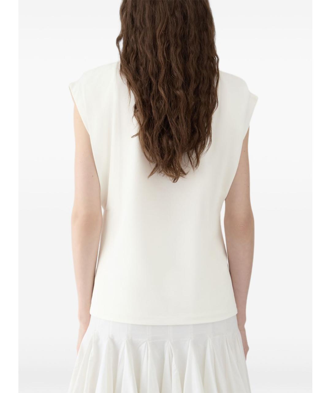 JACQUEMUS Белая футболка, фото 5