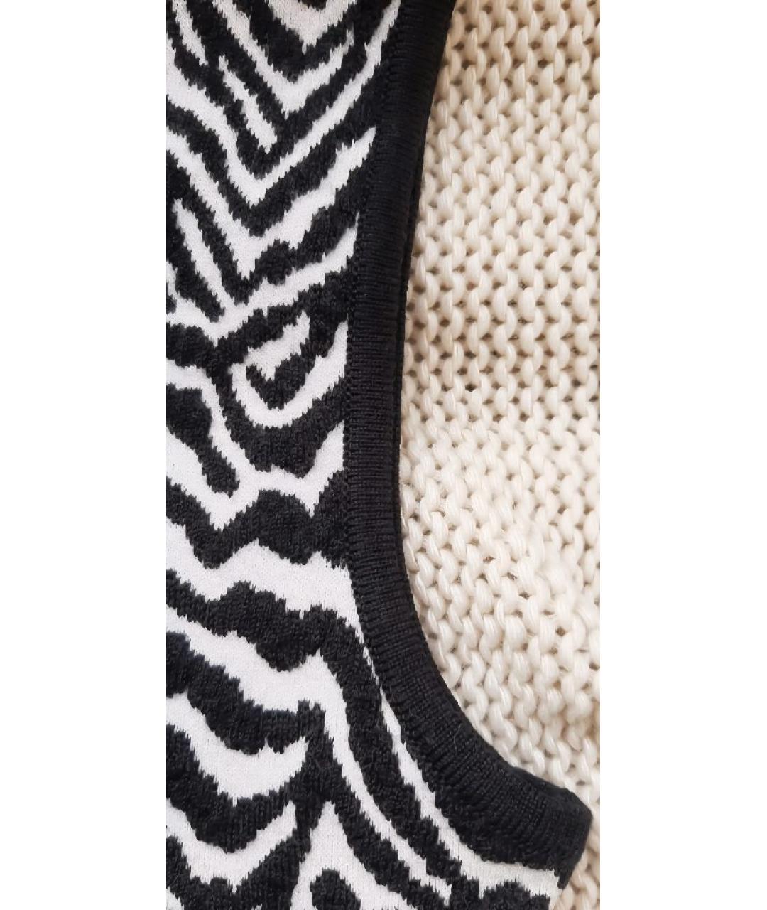 LIU JO Серое шерстяное коктейльное платье, фото 4