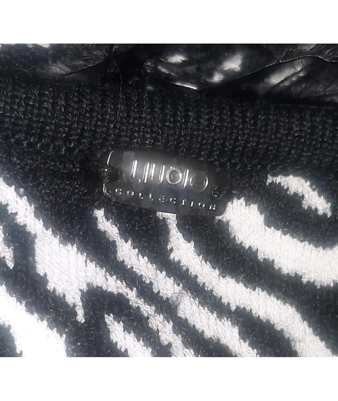 LIU JO Серое шерстяное коктейльное платье, фото 5