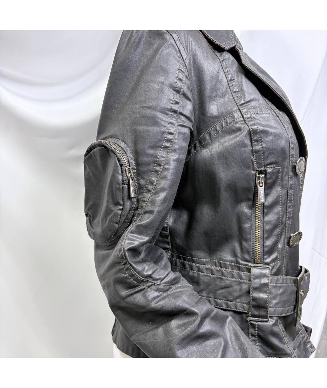 JEAN PAUL GAULTIER Черный хлопковый тренч/плащ, фото 5