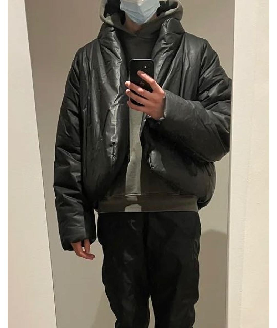 YEEZY Черный пуховик, фото 5