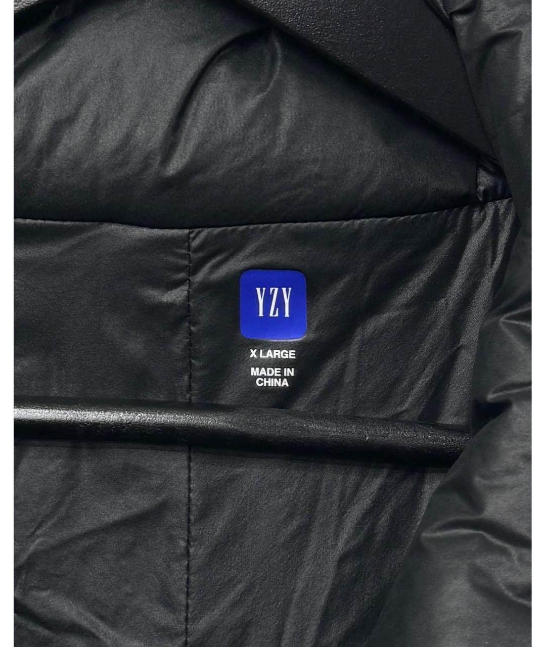 YEEZY Черный пуховик, фото 3