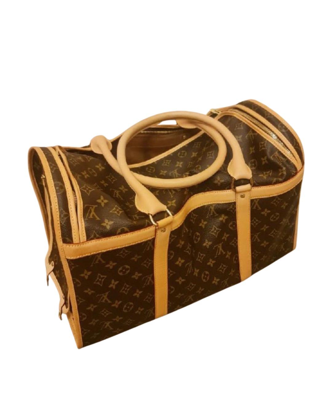 LOUIS VUITTON Коричневая дорожная/спортивная сумка, фото 1