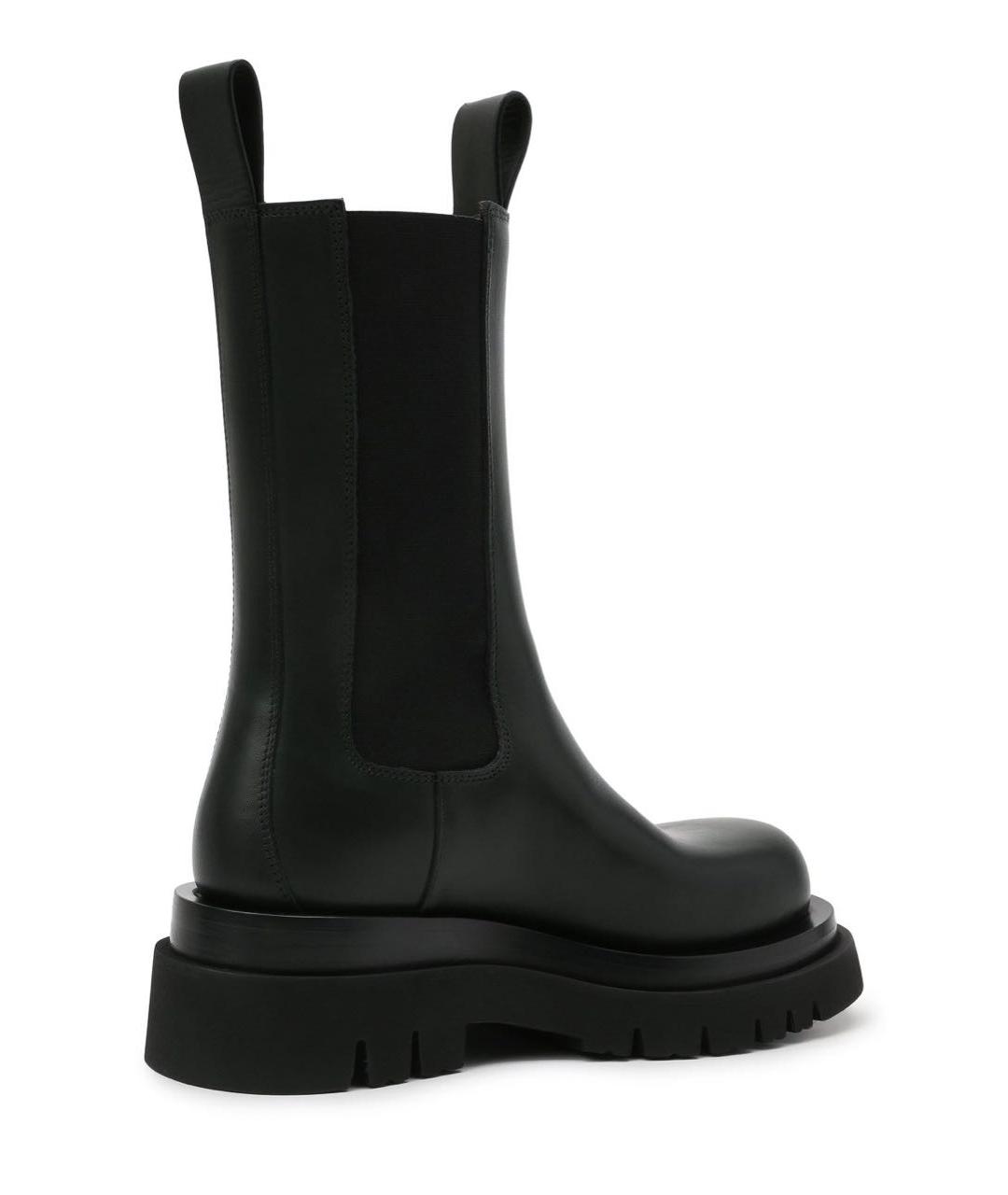 BOTTEGA VENETA Хаки кожаные полусапоги, фото 3