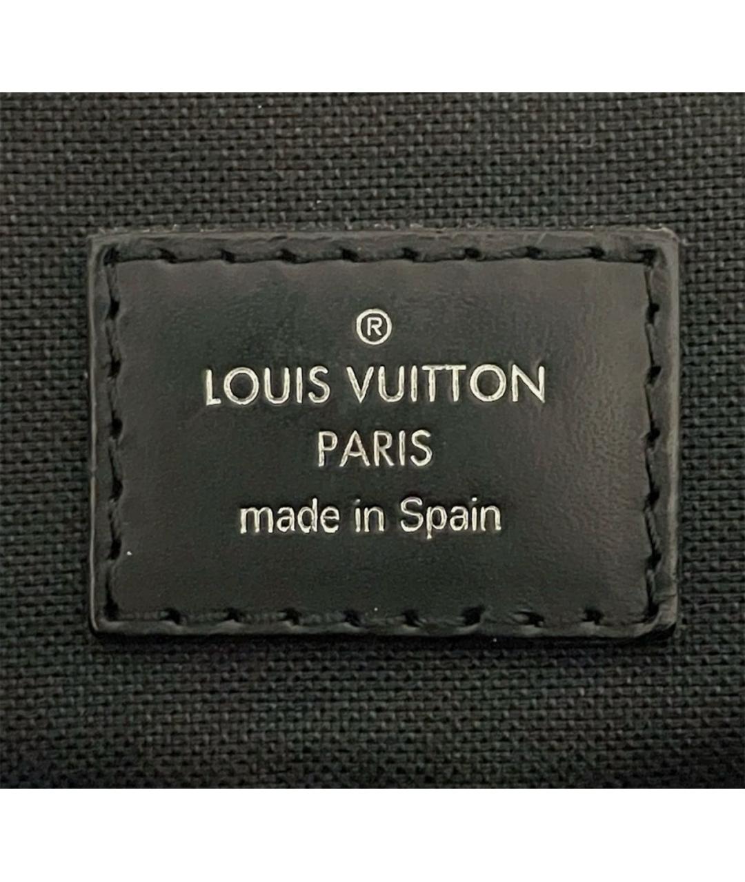 LOUIS VUITTON Черная сумка на плечо, фото 5