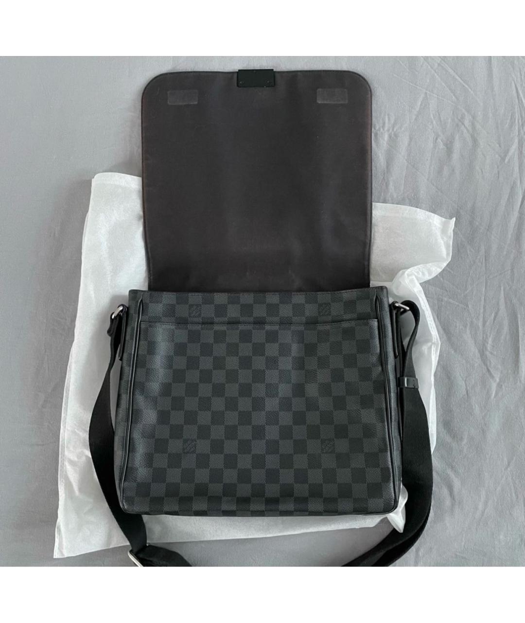 LOUIS VUITTON Черная сумка на плечо, фото 2