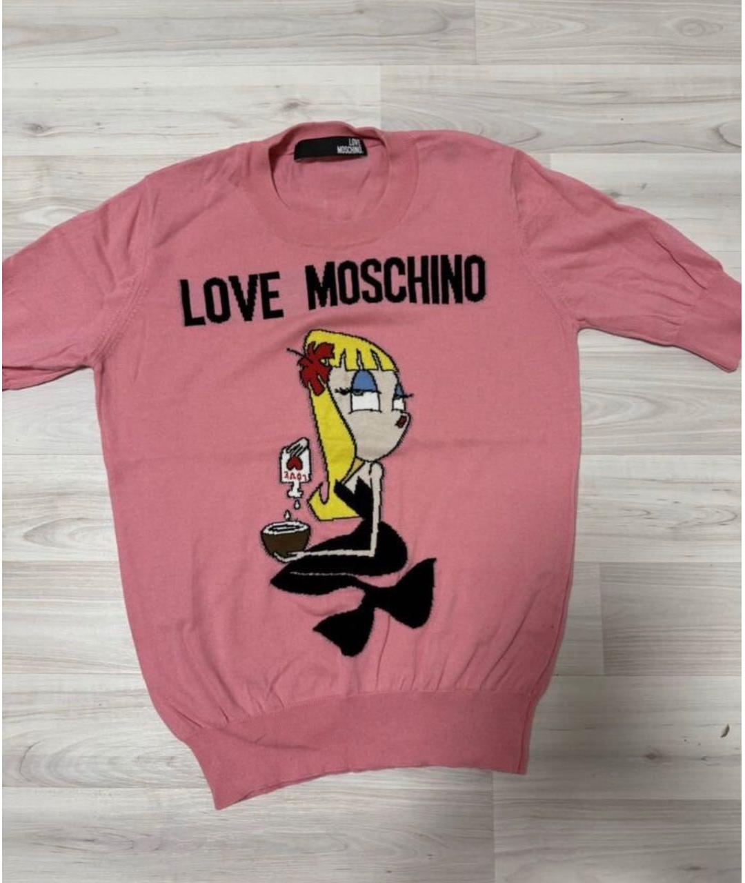 LOVE MOSCHINO Мульти шерстяной джемпер / свитер, фото 5