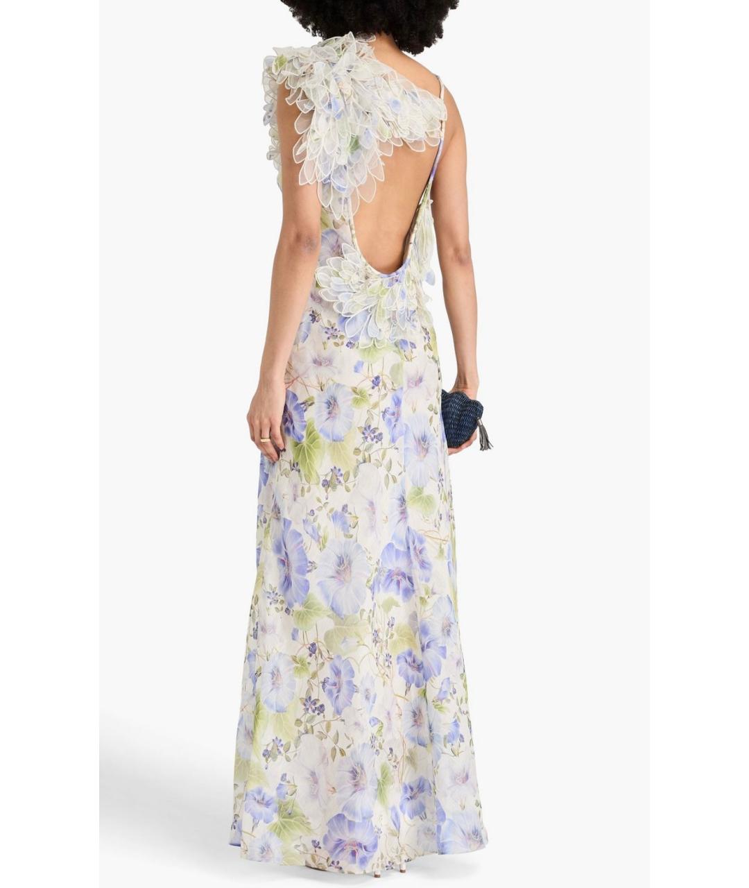 ZIMMERMANN Мульти льняное коктейльное платье, фото 7