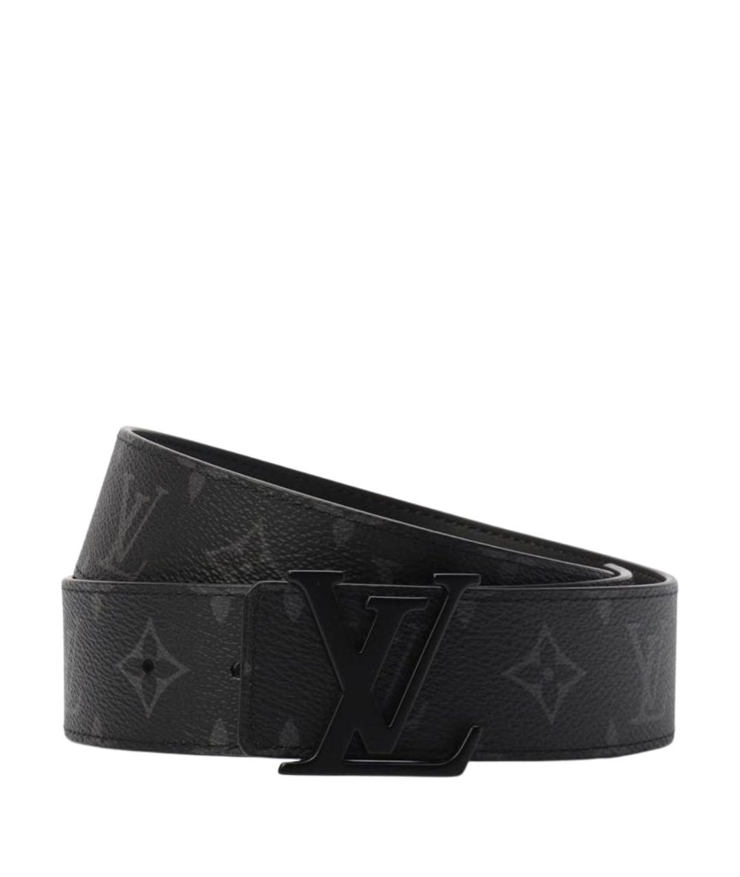 LOUIS VUITTON Черный ремень, фото 1