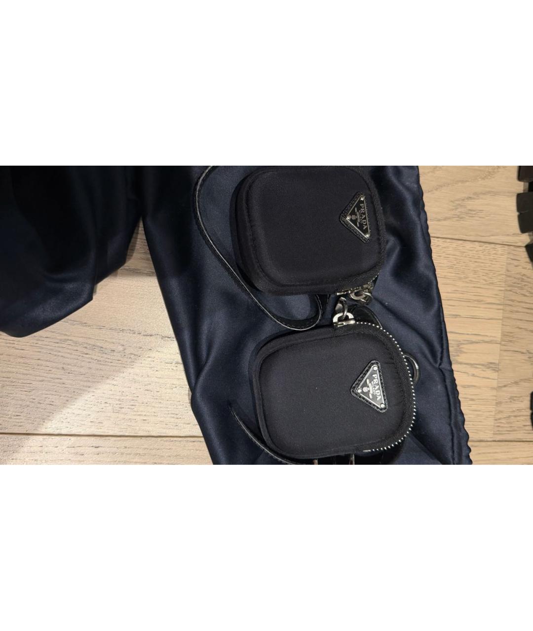 PRADA Черные кожаные ботинки, фото 6