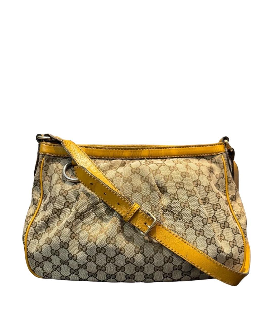GUCCI Желтая сумка через плечо, фото 1