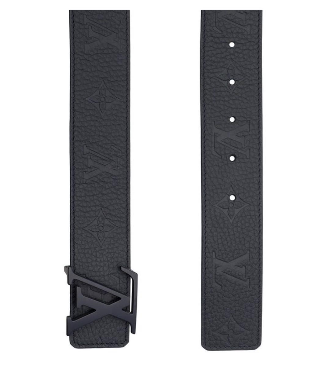 LOUIS VUITTON Темно-синий ремень, фото 4