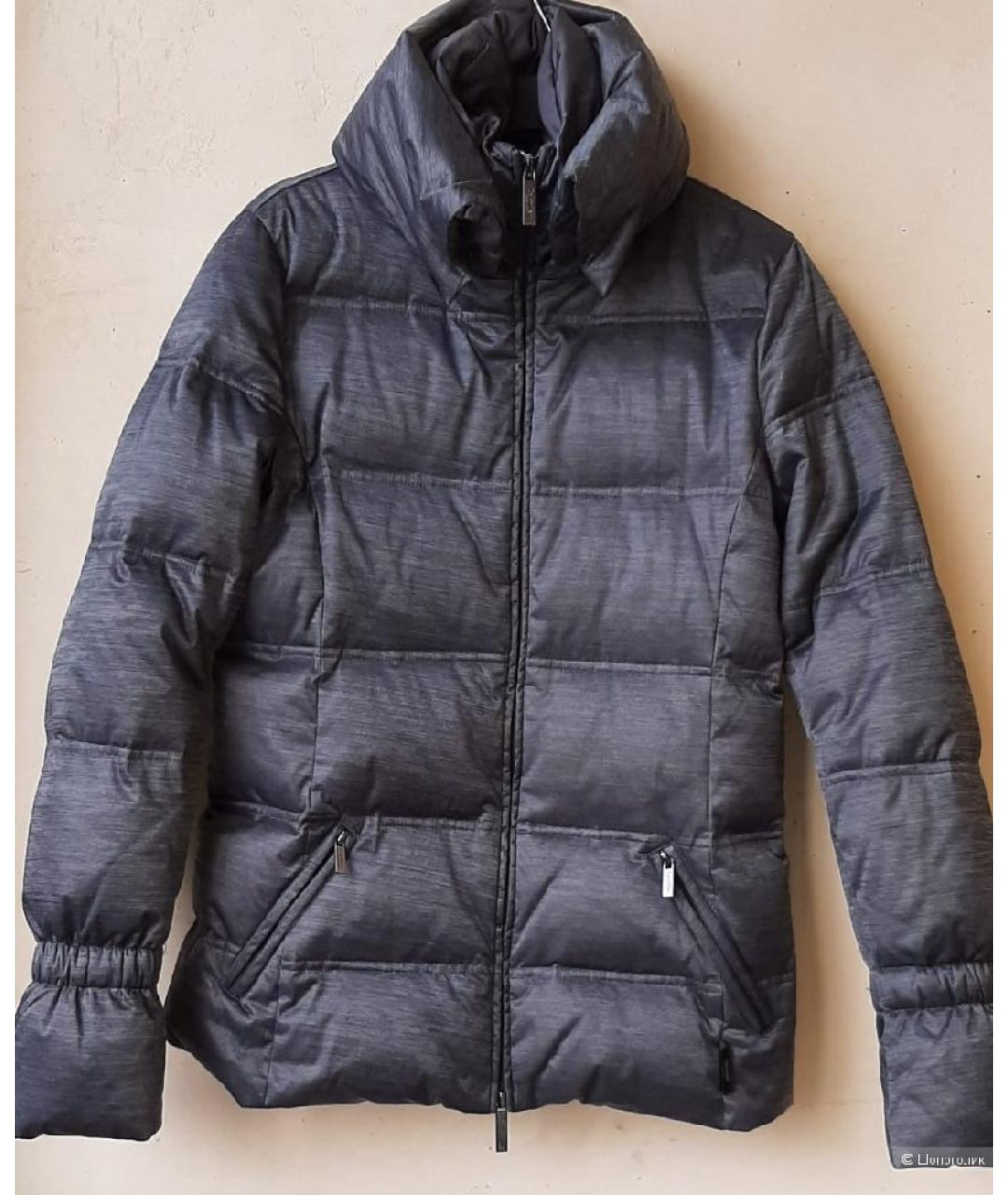 CALVIN KLEIN Серый полиэстеровый пуховик, фото 9