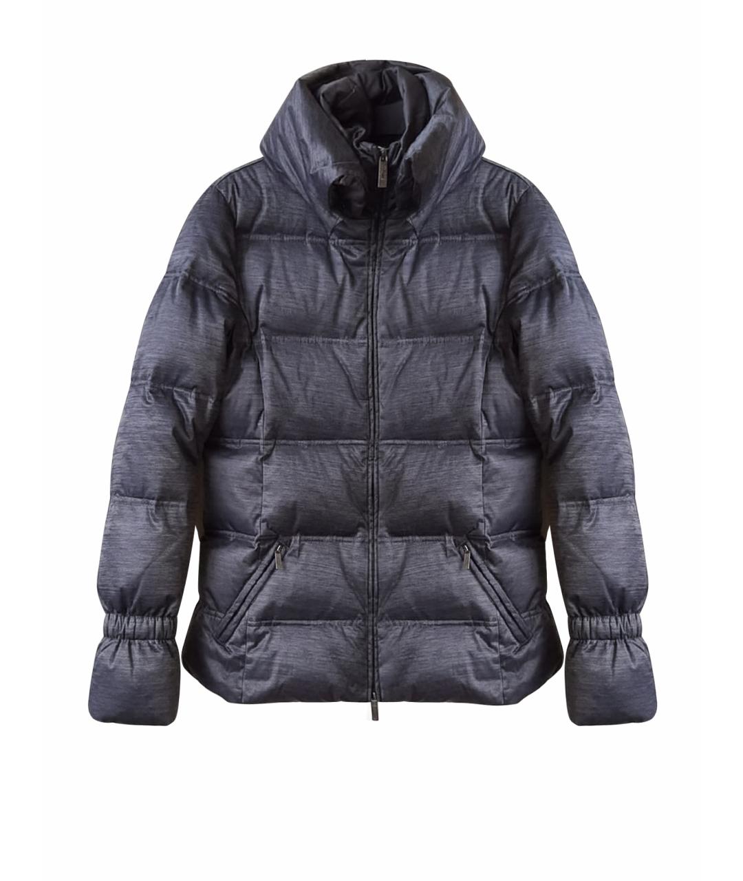 CALVIN KLEIN Серый полиэстеровый пуховик, фото 1