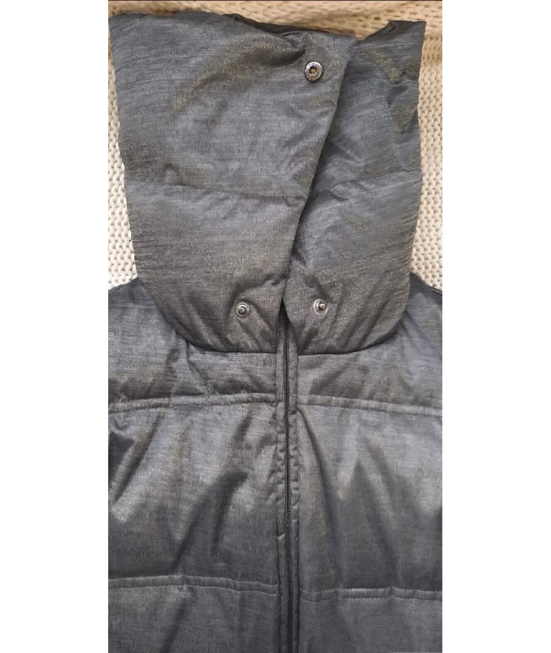 CALVIN KLEIN Серый полиэстеровый пуховик, фото 3