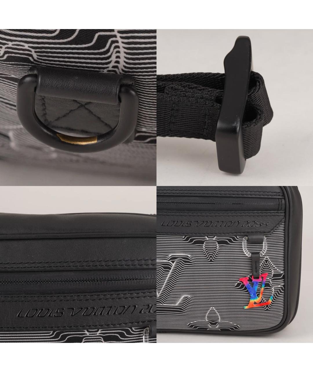 LOUIS VUITTON Черная сумка на плечо, фото 7