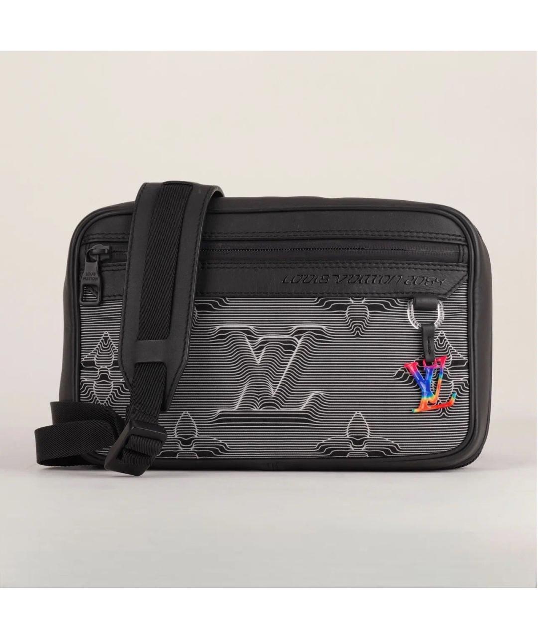 LOUIS VUITTON Черная сумка на плечо, фото 9