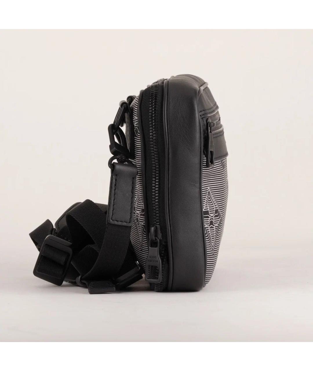 LOUIS VUITTON Черная сумка на плечо, фото 4