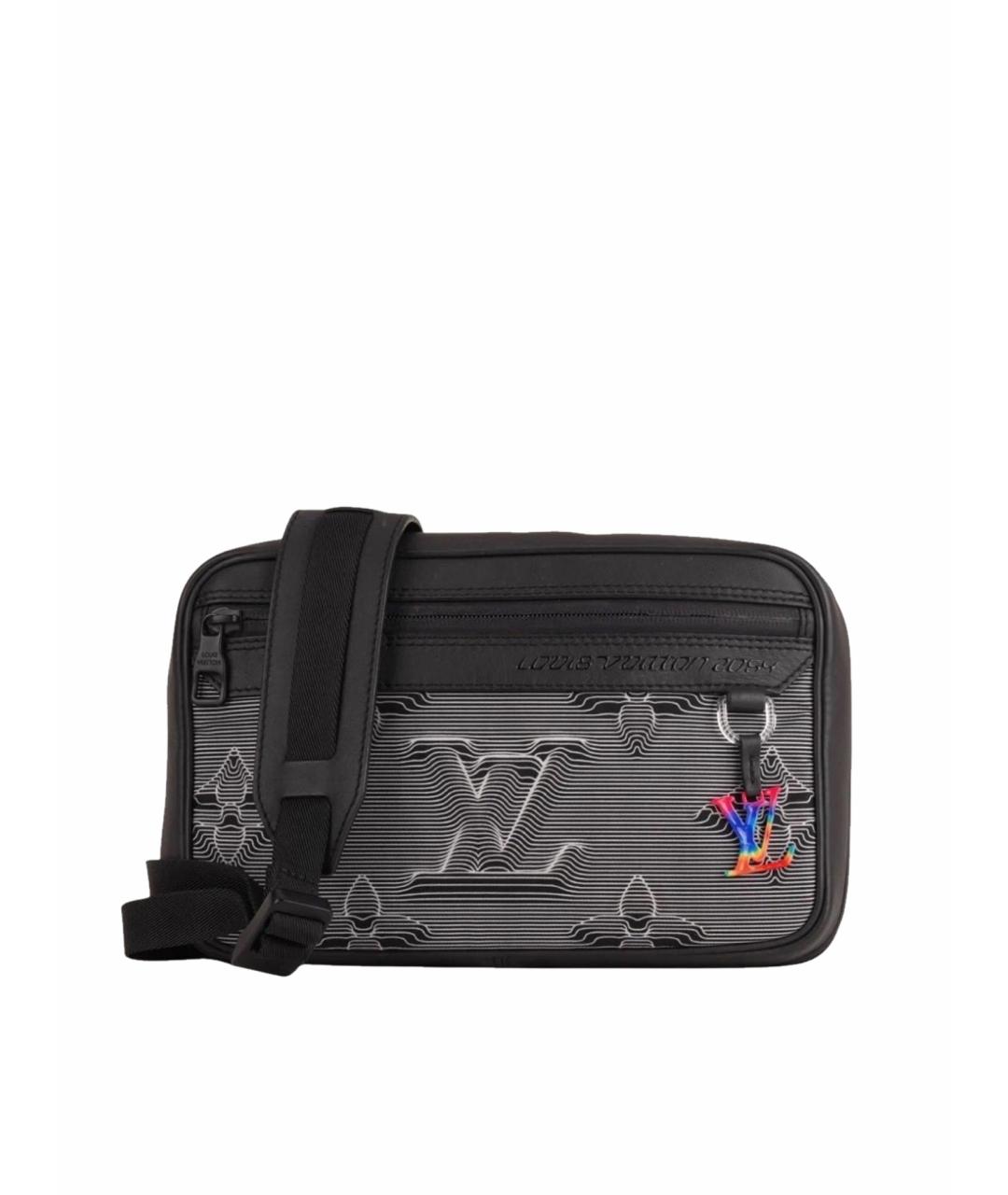 LOUIS VUITTON Черная сумка на плечо, фото 1