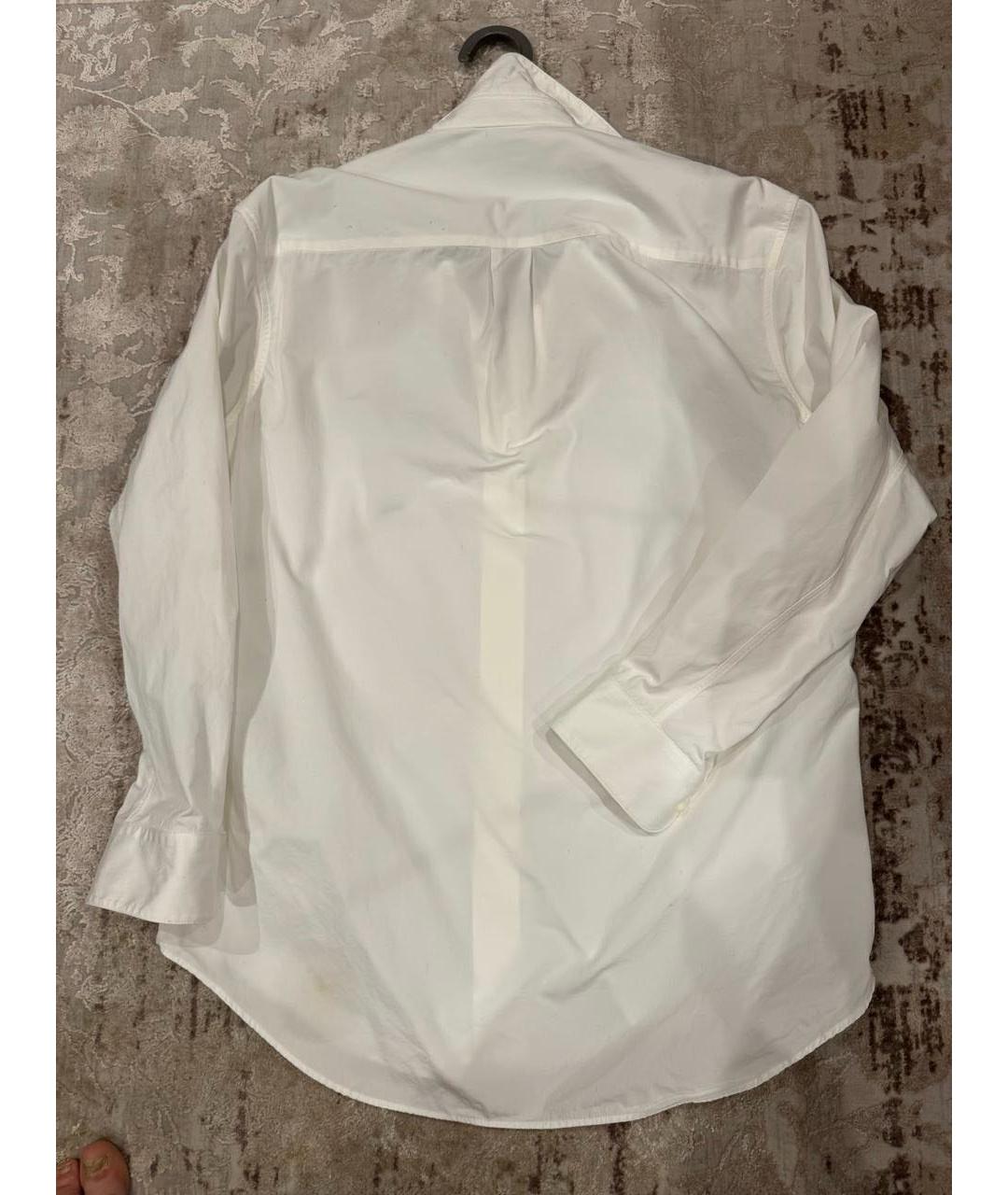 OFF-WHITE Белая хлопковая рубашка, фото 2