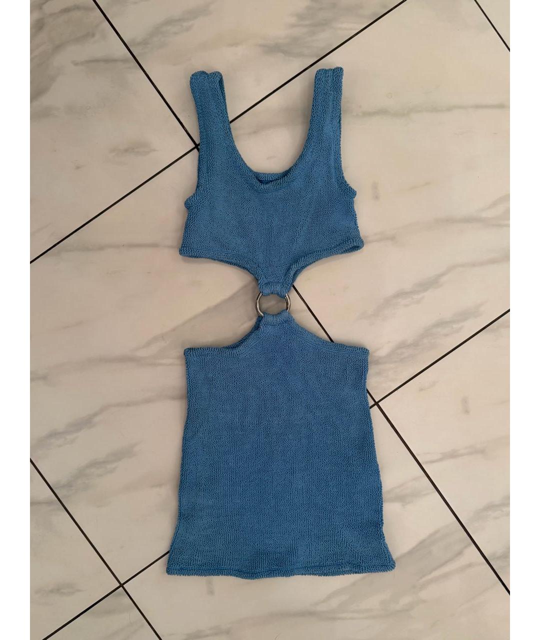 HUNZA G Синее платье, фото 2