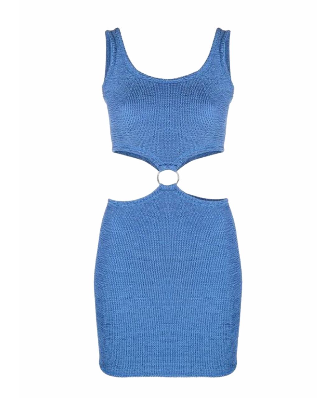 HUNZA G Синее платье, фото 1