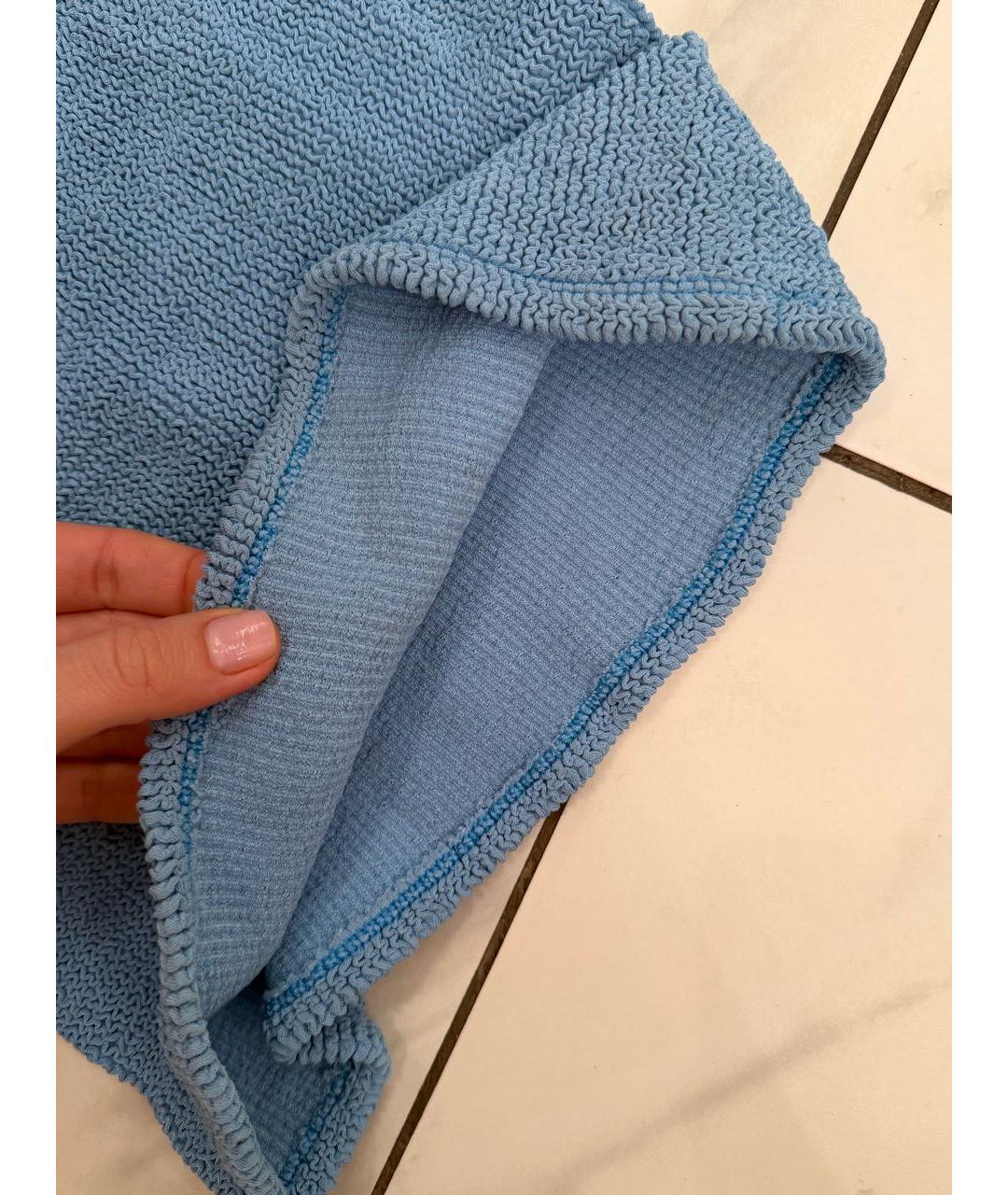 HUNZA G Синее платье, фото 4