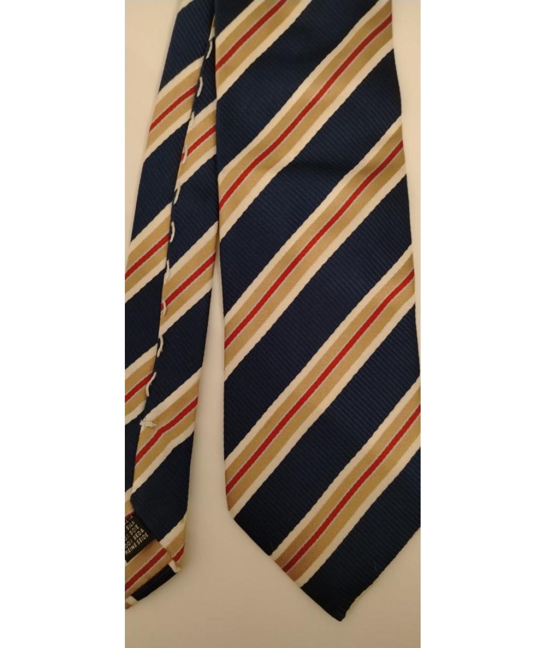 PAL ZILERI Синий шелковый галстук, фото 5